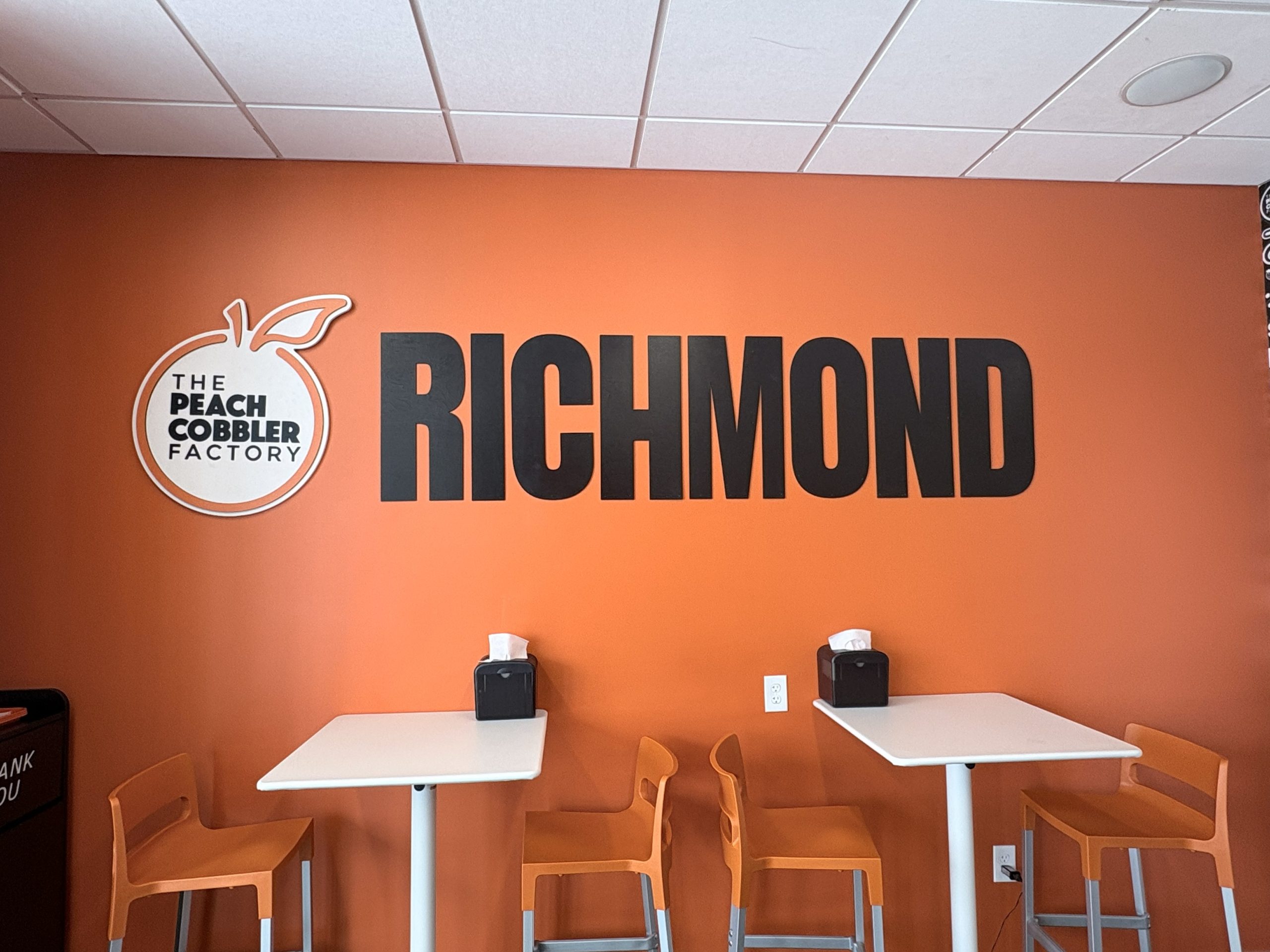 Richmond TX Dessert Shop Interior